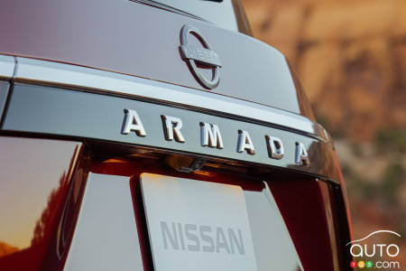 2021 Nissan Armada, nameplate, badge